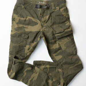 Roark revival campover Green Camo Cargo Pants 30x30 Slim fit